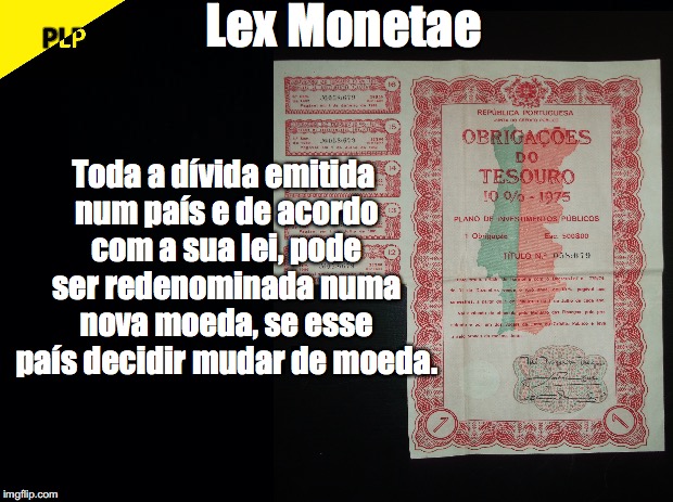Lex Monetae